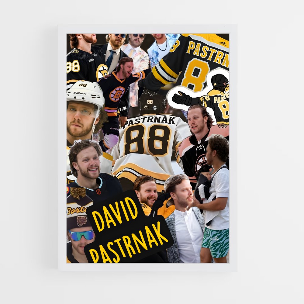 Poster La Légende de Pastrnak – affiche Hockey sur glace (vue 3)